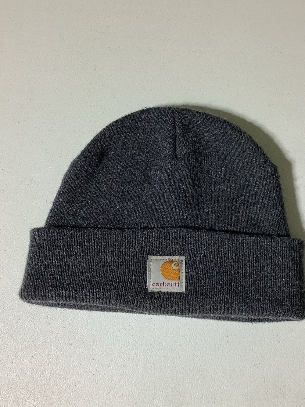 Carhartt charcoal gray beanie